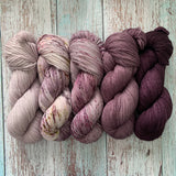 ALSTROEMERIA FADE // 5 SKEIN BUNDLE // Choisissez votre poids de fil
