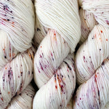 ADULT JUICE BOX // Hand Dyed Yarn // Speckled Variegated Yarn