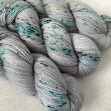 HIGH FIVE // Hand Dyed Yarn // Speckled Variegated Yarn