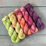 BC ORCHARDS // HALF-SKEIN SET // Hand Dyed Yarn // Speckle Gradient Yarn