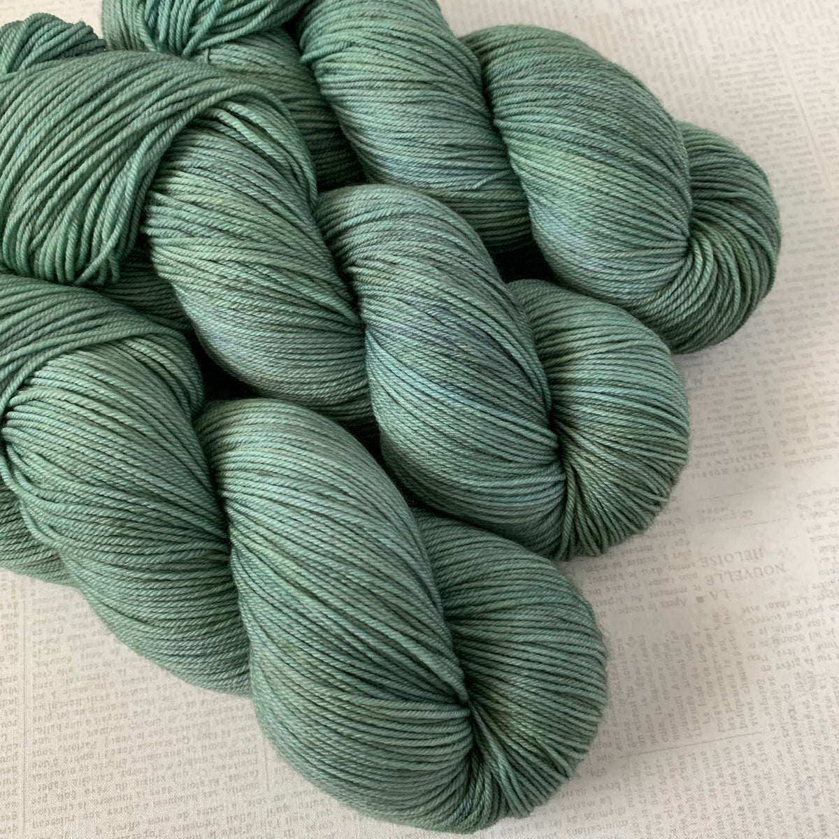 SOLSTICE Forest, Celery, Light Green Handknotted Moroccan Wool