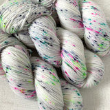 PANDEMONIUM // Hand Dyed Yarn // Speckled Variegated Yarn