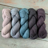 BLUE MOON FADE  // 5 SKEIN BUNDLE // Choose Your Yarn Weight