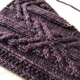 VELVET PLUM // Hand Dyed Yarn // Tonal Yarn