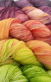 GRANNY SMITH // Hand Dyed Yarn // Speckled Tonal Yarn