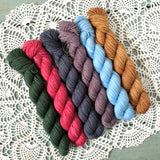 ANNE OF GREEN GABLES - Bite-Size Tonals Collection // Hand Dyed Yarn // Tonal Yarn