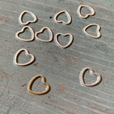 HEART STITCH MARKERS (10)