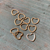 HEART STITCH MARKERS (10)