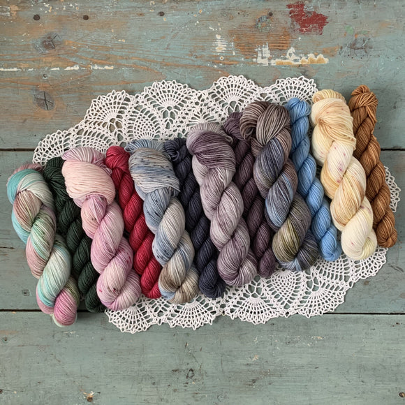 ANNE OF GREEN GABLES // Sock Sets  // Hand Dyed Yarn