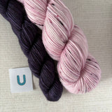APPETIZER SOCK SETS - 50g Half Skein w/ Coordinating 20g Mini