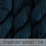 INK WELL // Hand Dyed Yarn // Tonal Yarn