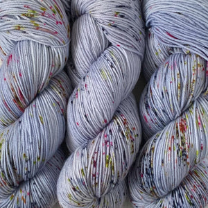 EFFERVESCENT // Hand Dyed Yarn // Speckled Variegated Yarn