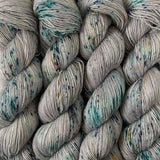 HIGH FIVE // Hand Dyed Yarn // Speckled Variegated Yarn