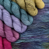 HYDRANGEA // Hand Dyed Yarn // Speckled Variegated Yarn