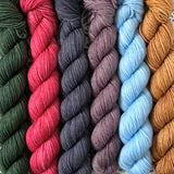KINDRED SPIRITS - BITE-SIZE TONALS COLLECTION // Hand Dyed Yarn // Tonal Yarn