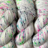 PANDEMONIUM // Hand Dyed Yarn // Speckled Variegated Yarn