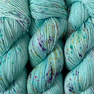 WHIRLWIND // Hand Dyed Yarn // Speckle Yarn