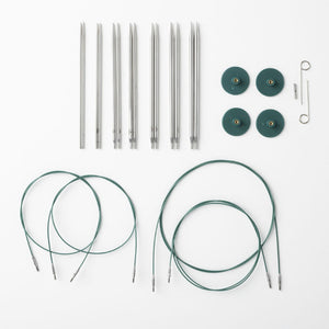 LACE / SOCK - KP Interchangeable Needle Set - Stainless Steel