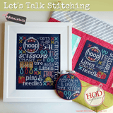 LET'S TALK STITCHING (Cross-Stitch Kit)